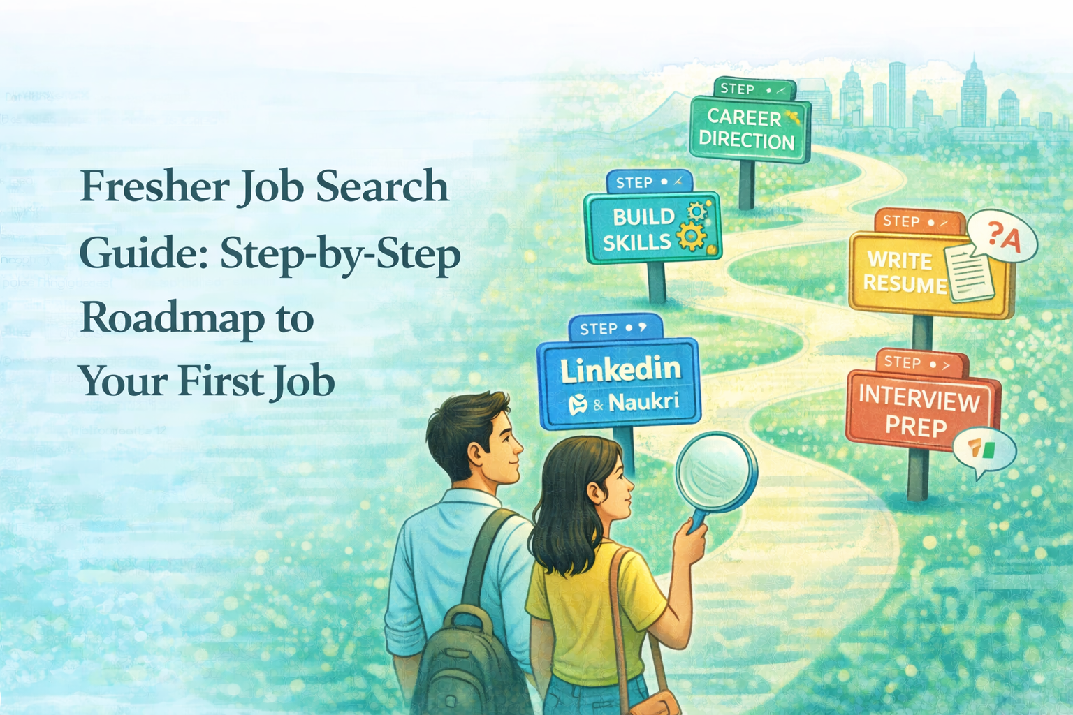 Fresher Job Search Guide: Step-by-Step Roadmap to Your First Job ...