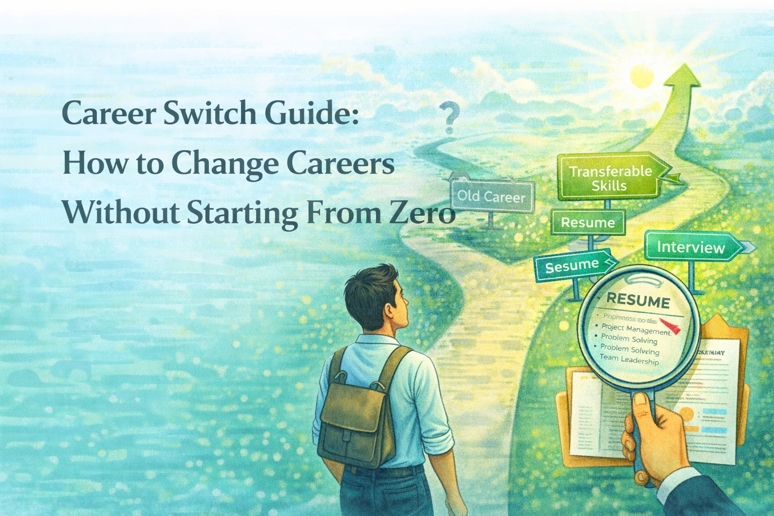How to Change Careers Without Starting From Zero - GrowthMintly